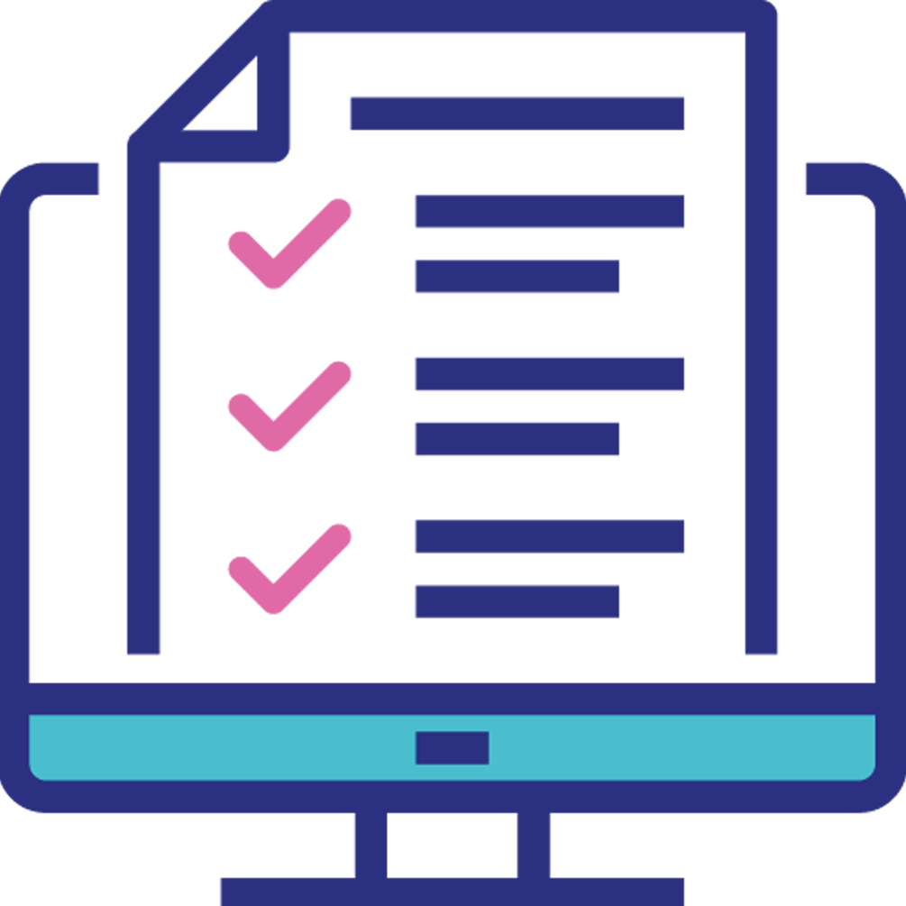 efficient learning - online document icon